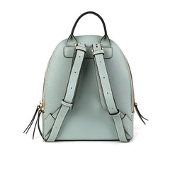 Panda Pattern Leather Carving Pattern Handmade Backpack