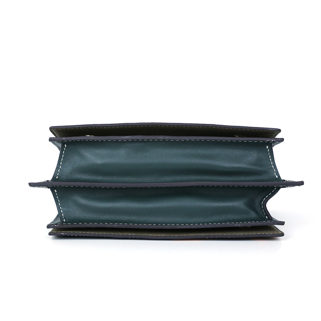 Horse Pattern Leather Carving Handmade Bag