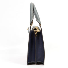Handmade Flower Carving Crossbody Top Handle Bag